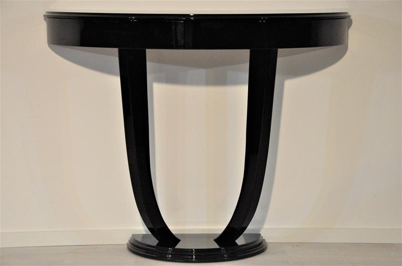 Klavierlack Konsole im Art Deco Stil