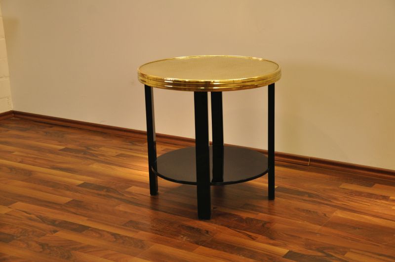 Wundervoller goldener Beistelltisch