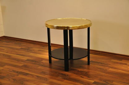 Wundervoller goldener Beistelltisch