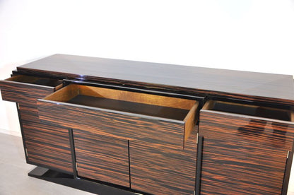 Wundervolles Art Deco Makassar-Sideboard