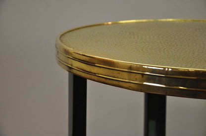 Wundervoller goldener Beistelltisch