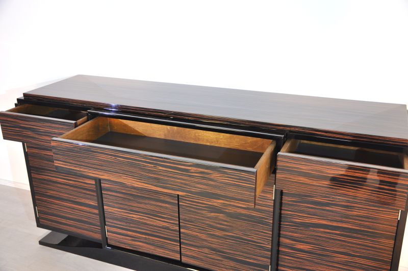 Art-Deco-Stil Makassar-Sideboard