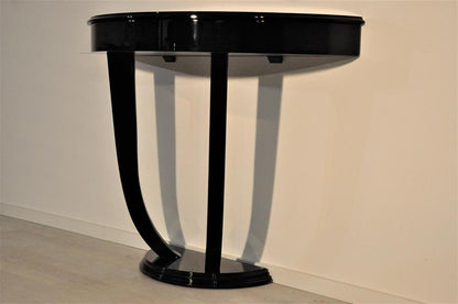 Klavierlack Konsole im Art Deco Stil
