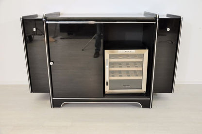 Vintage Art Deco Bar-Sideboard with a Wine Cooler