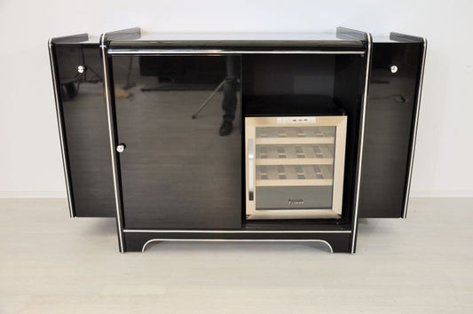 Vintage Art Deco Bar-Sideboard mit Weinkühler