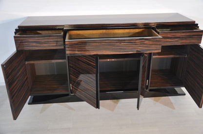 Art-Deco-Stil Makassar-Sideboard