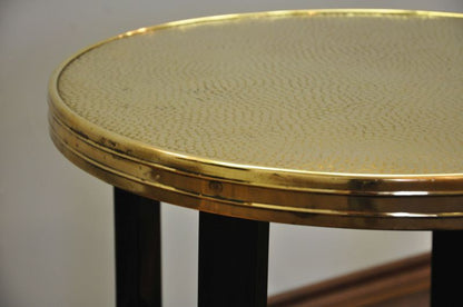 Wunderschöner goldener Beistelltisch