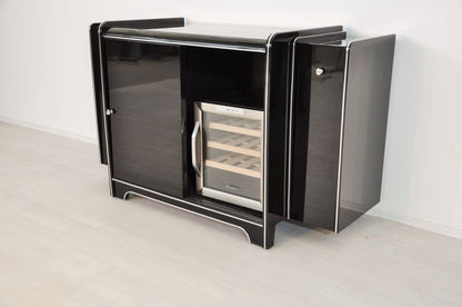Art Deco Bar-Sideboard mit Weinkühlschrank