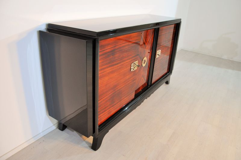 Art Deco Sideboard with Macassar Veneer