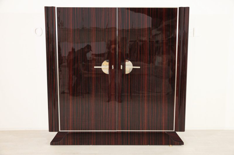 Art Deco Stil Makassar-Schrank