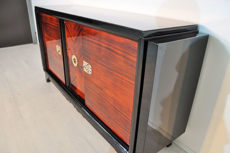 Art Deco Sideboard with Macassar Veneer