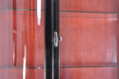 Klassische Klavierlack-Art-Deco-Vitrine