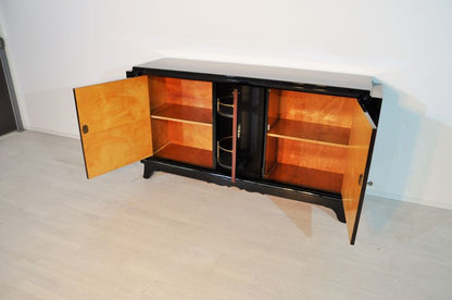 Art Deco Sideboard with Macassar Veneer