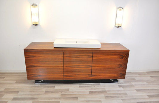 Extra große Badezimmermöbel im Art-déco-Stil aus Jacaranda-Holz