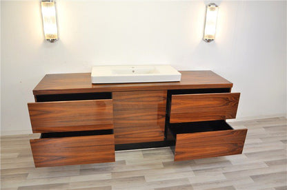 Extra große Badezimmermöbel im Art-déco-Stil aus Jacaranda-Holz