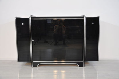 Art-Deco-Sideboard mit Barerweiterungen