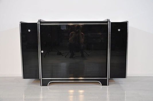 Art-Deco-Sideboard mit Barerweiterungen