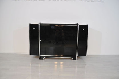 Art Deco Sideboard mit Barauszügen