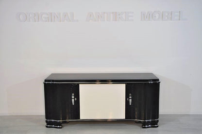 Art Deco Lowboard with Wonderful Ornamentation