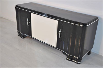 Art Deco Lowboard with Wonderful Ornamentation