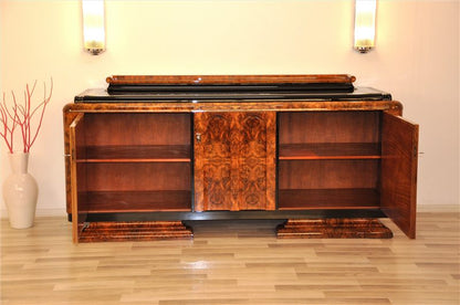 Burl Sideboard from the Art Deco Era