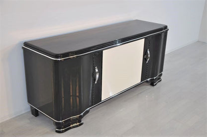 Art Deco Lowboard with Wonderful Ornamentation