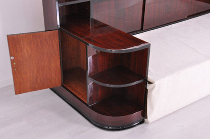 Französisches Art Deco Daybed Sofa aus Palisanderholz