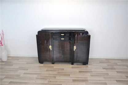 Kleines Art-Deco-Buffet mit Mahagonifurnier