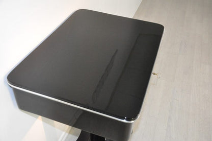 Art-Deco-Konsole mit Walnuss-Schublade