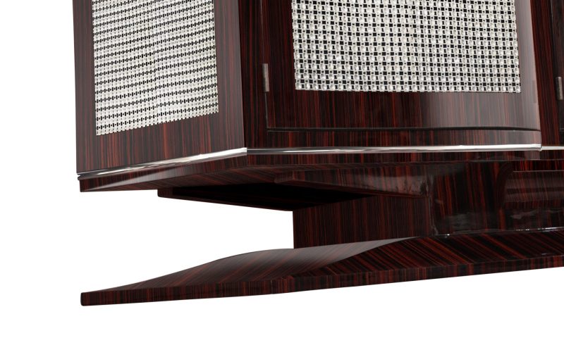Annjoules XXL Art-Deco-Sideboard aus Makassar