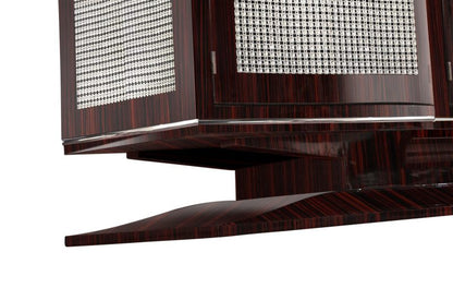 Annjoules XXL Art-Deco-Sideboard aus Makassar
