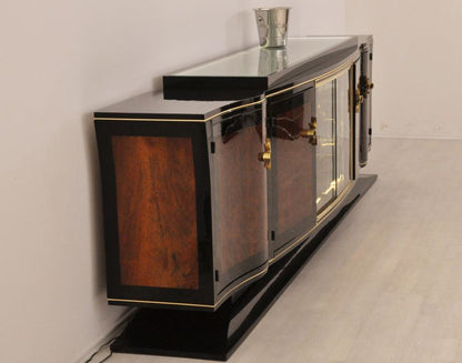 Luxuriöses XXL Art Deco Sideboard aus Frankreich