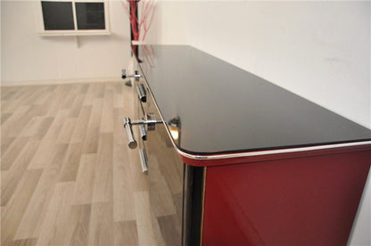 Zweifarbige Art Deco Kommode