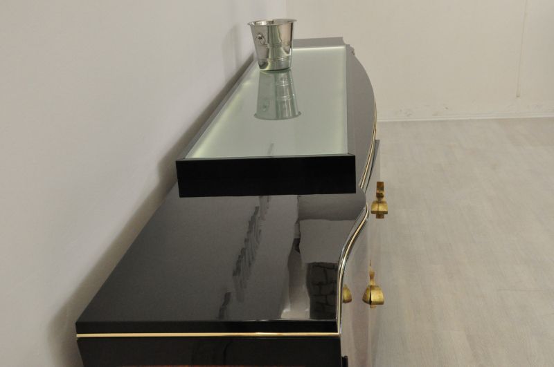 Luxuriöses XXL Art Deco Sideboard aus Frankreich