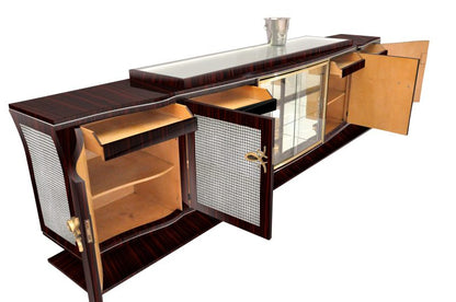 Annjoules XXL Art-Deco-Sideboard aus Makassar