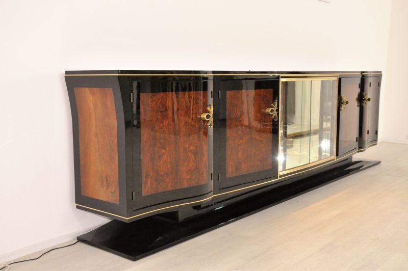 Luxuriöses XXL Art Deco Sideboard aus Frankreich
