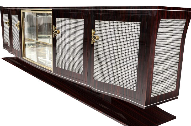 Annjoules XXL Art-Deco-Sideboard aus Makassar