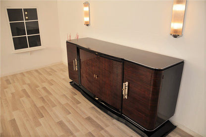 Großes Palisander-Sideboard aus der Art-Deco-Ära