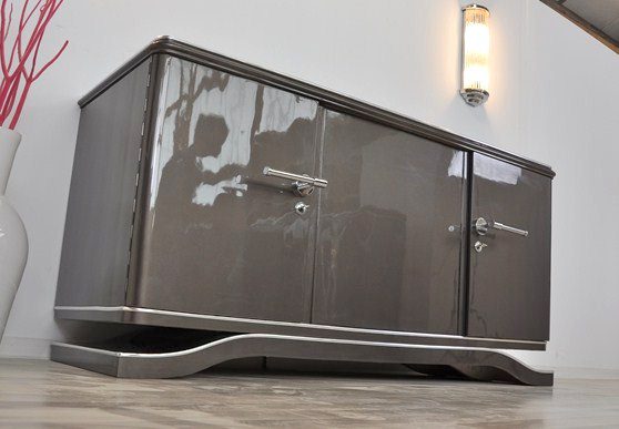 Art Deco Buffet with a Grey Paintjob