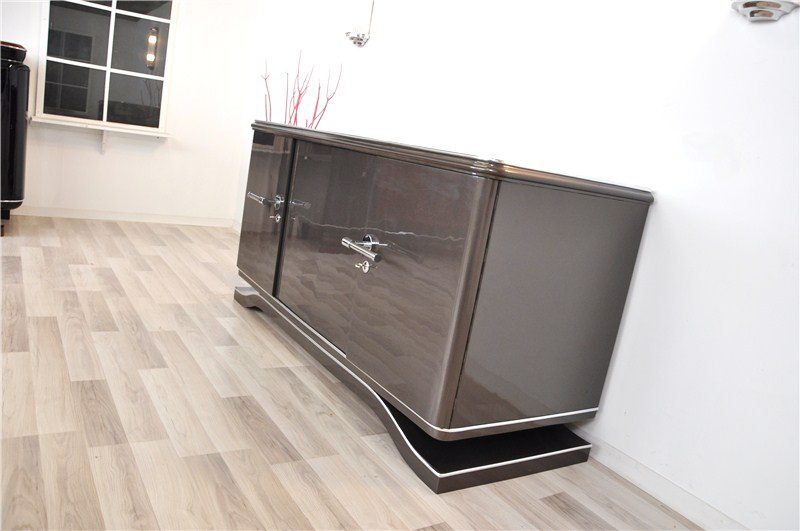 Art Deco Buffet with a Grey Paintjob