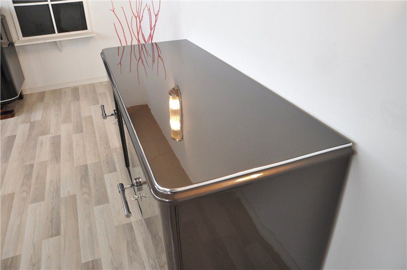 Art Deco Buffet with a Grey Paintjob