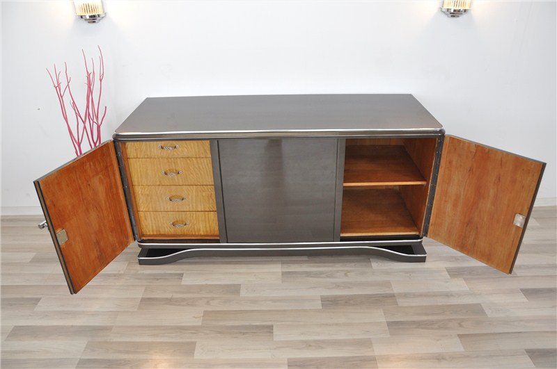 Art Deco Buffet with a Grey Paintjob