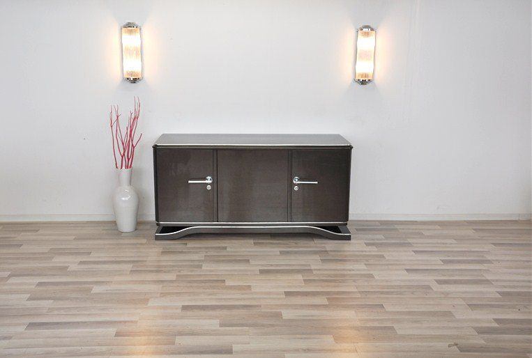 Art Deco Buffet with a Grey Paintjob