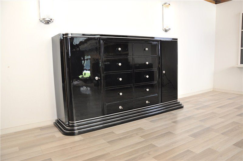 Wundervolles Art Deco Schubladen-Highboard