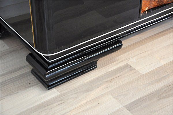 Art Deco Buffet mit einzigartiger Wurzelholzfront