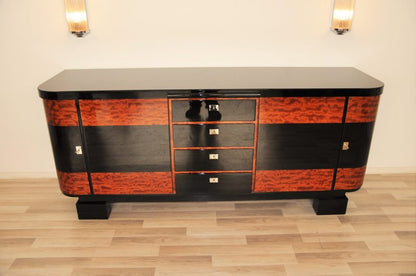 Art-Deco-Sideboard mit Klavierlack
