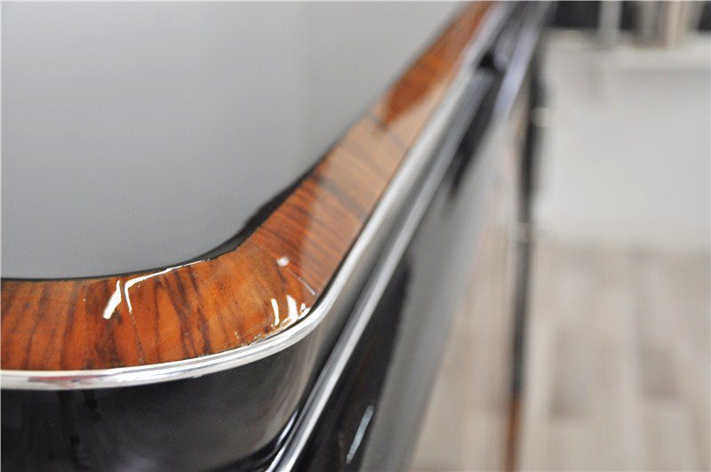 XXL Wurzelholz Sideboard aus dem französischem Art Deco