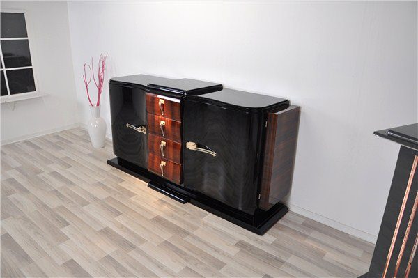 French Rosewood Sideboard from the Art Deco