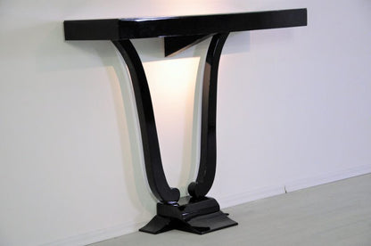 Art-Deco-Konsole in Lyra-Form