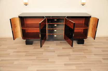 Art-Deco-Sideboard mit Klavierlack